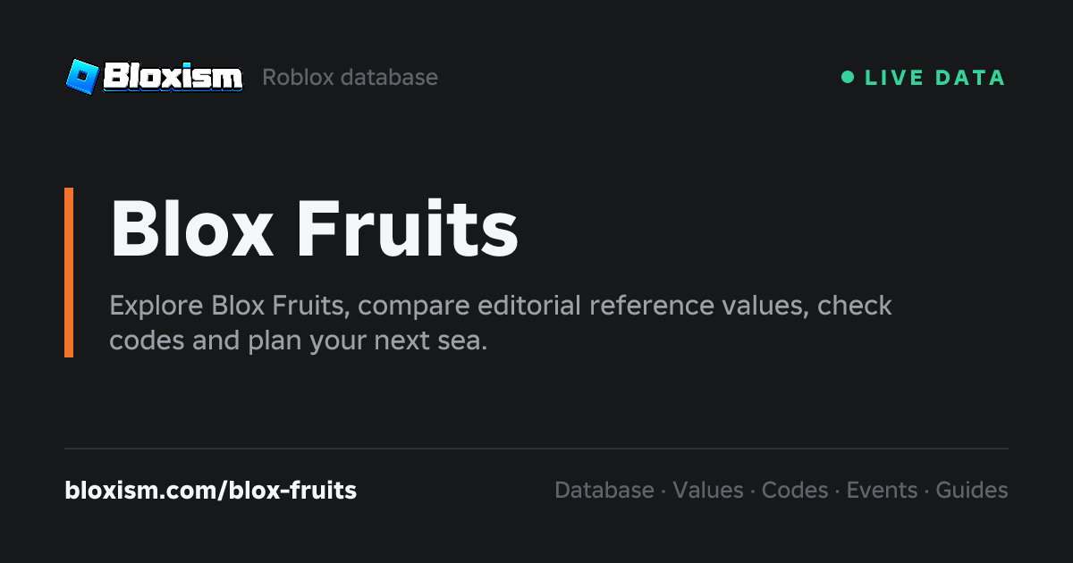 Blox Fruits forum · Bloxism